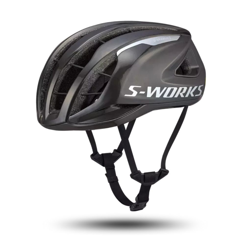 Casco Specialized S-Works Prevail 3 Black/Chrome
