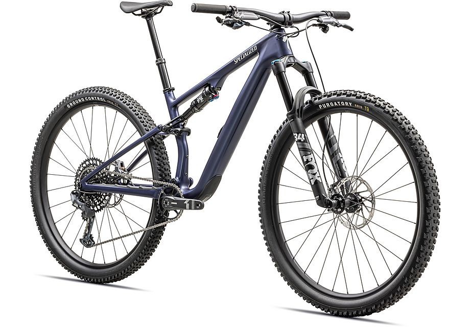 Bicicleta Specialized Epic 8 EVO Comp Satin Blue Onyx/Dune White 2024