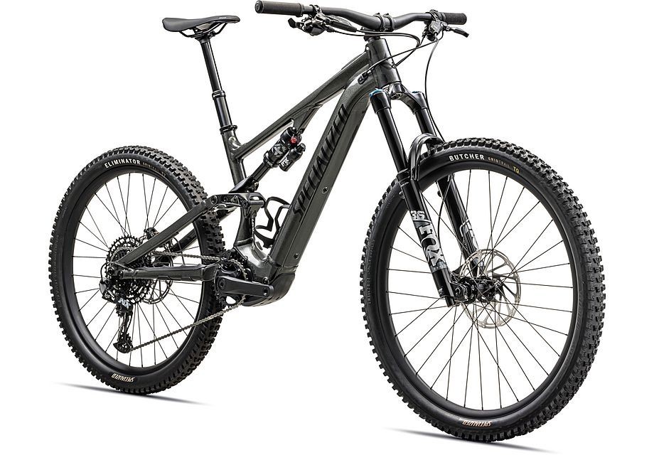Vélo Specialized Turbo Levo SL Comp Alloy GLOSS CHARCOAL / SILVER DUST / BLACK 2024