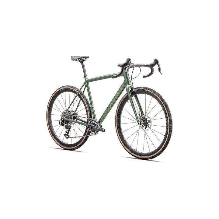 Vélo Specialized S-Works Crux Gloss Cypress Metallic / Viavi Gold To Silver Pearl 2025