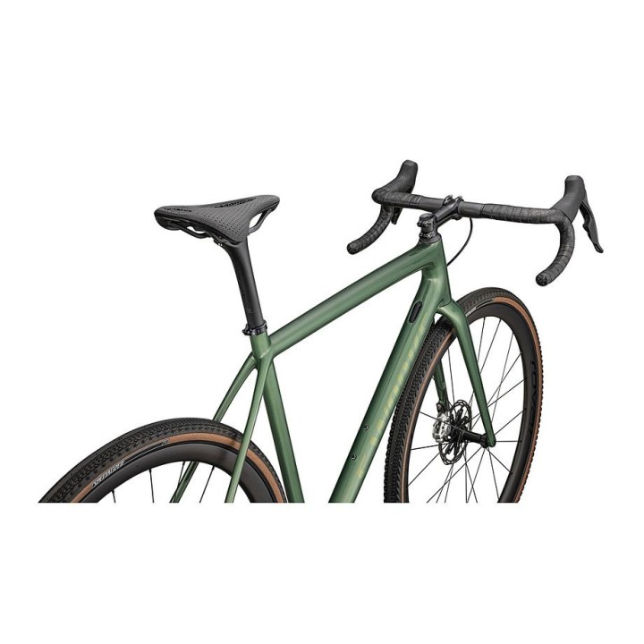 Vélo Specialized S-Works Crux Gloss Cypress Metallic / Viavi Gold To Silver Pearl 2025