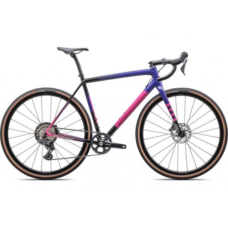 Vélo Specialized Crux Comp Gloss Carbon / Purple Haze / Rebel Pink / Birch 2025