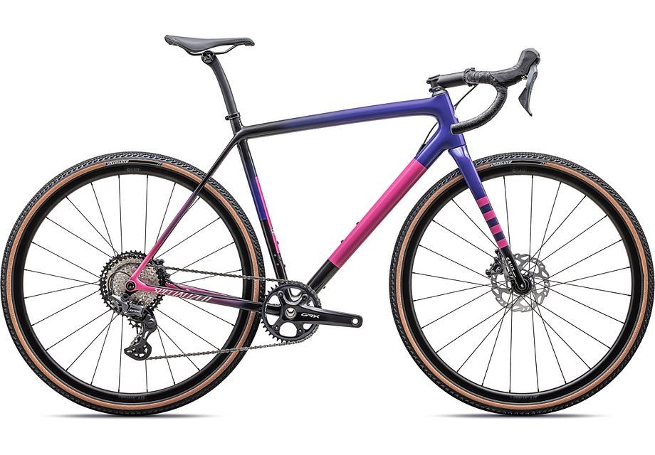 Bicicleta Specialized Crux Comp Gloss Carbon / Purple Haze / Rebel Pink / Birch 2025