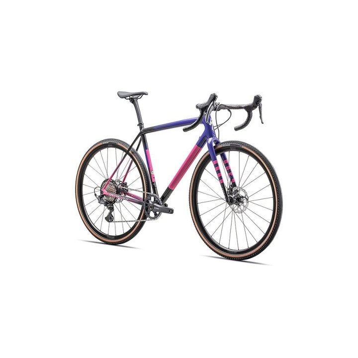 Vélo Specialized Crux Comp Gloss Carbon / Purple Haze / Rebel Pink / Birch 2025