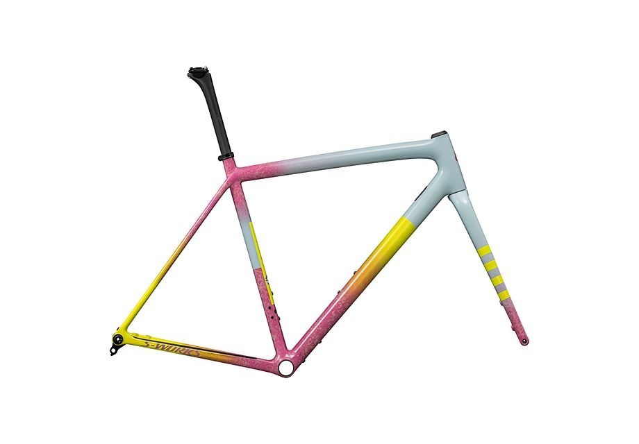 Cuadro Specialized  S-Works Crux Gloss Sea Foam / Rebel Pink Dry Impasto / Ion Metallic / Cast Lilac 2025