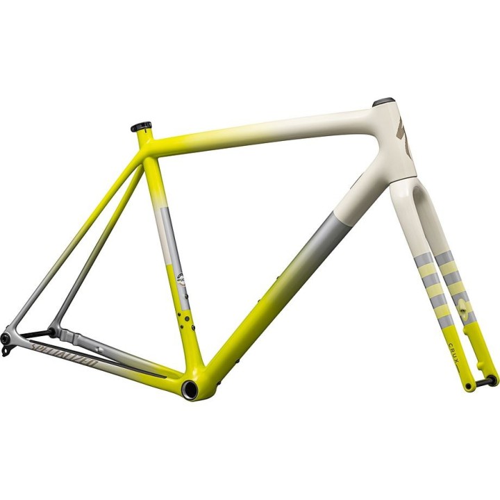 Cuadro Specialized  Crux 10r Birch / Ion Metallic / Silver Dust / Taupe 2025