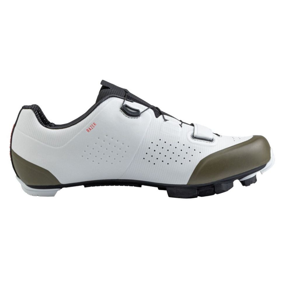 Chaussures VTT Northwave Razer Gris Clair-Vert Forest|Chaussures VTT