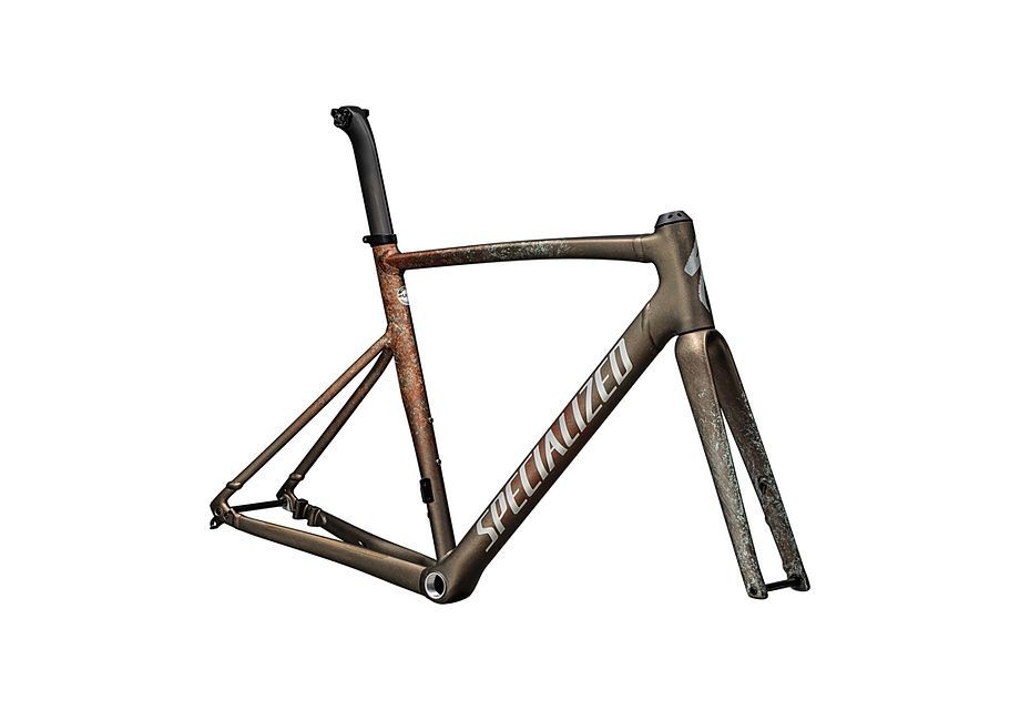 Cadre Spécialisé Allez Sprint Cuivre Multicolore Impression floue / Métal liquide brossé 2025