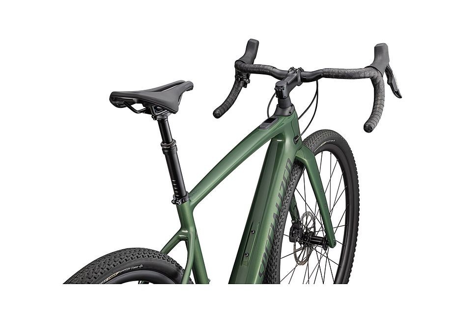 Vélo Specialized Turbo Creo 2 Comp  Cypress Metallic / Noir Liquid Metal 2025