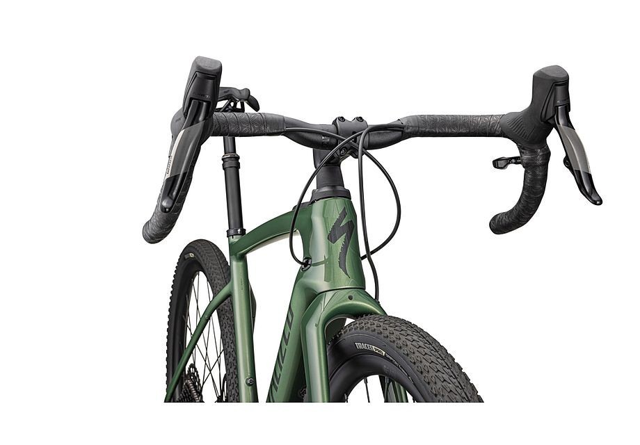 Vélo Specialized Turbo Creo 2 Comp  Cypress Metallic / Noir Liquid Metal 2025