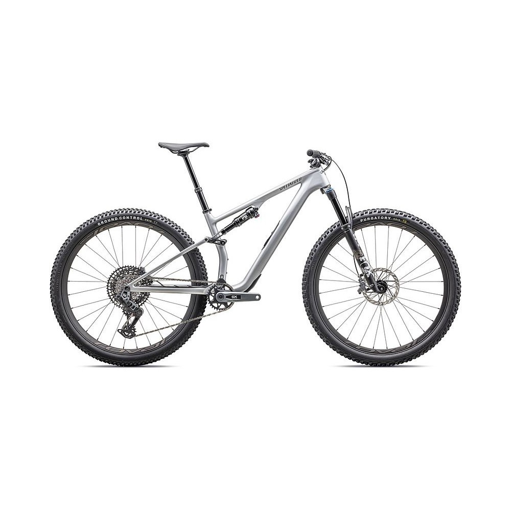 Bicicleta Specialized Epic 8 Expert Evo  Satin Silver Dust / Gunmetal 2025