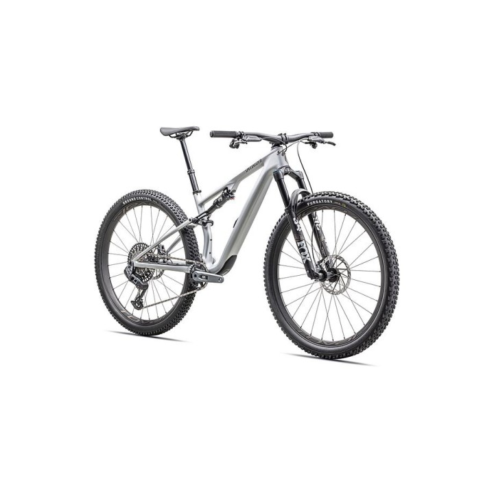 Vélo Specialized Epic 8 Expert Evo  Argent satiné poussiéreux / Gris acier 2025