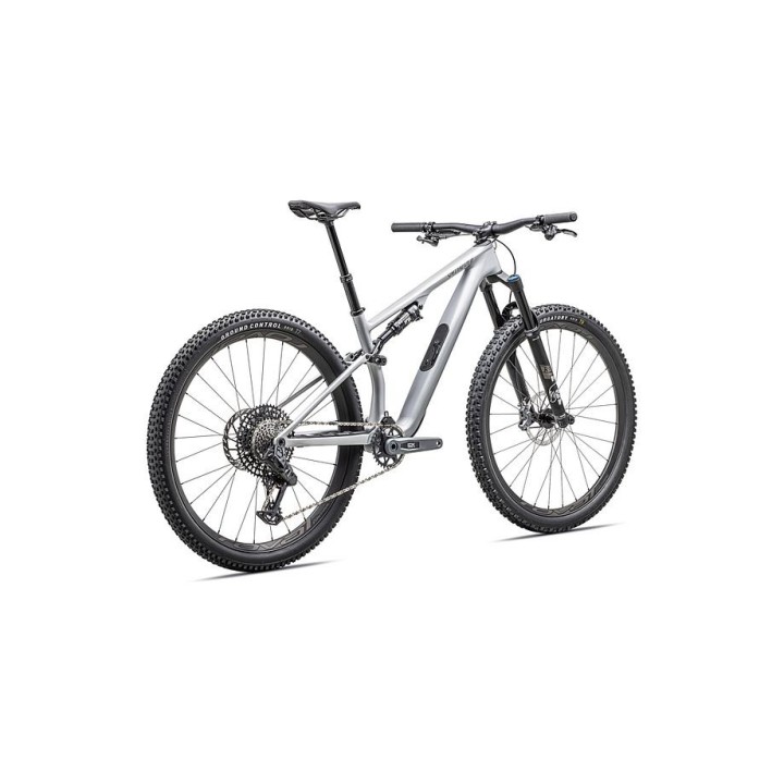Vélo Specialized Epic 8 Expert Evo  Argent satiné poussiéreux / Gris acier 2025