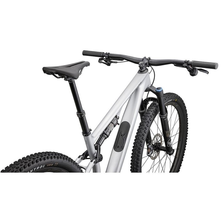 Vélo Specialized Epic 8 Expert Evo  Argent satiné poussiéreux / Gris acier 2025