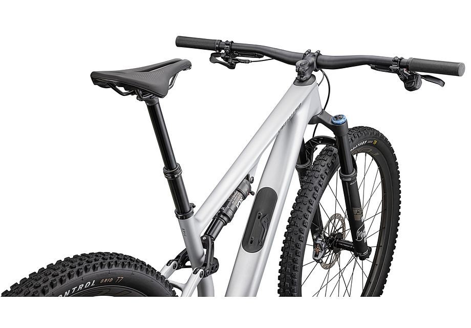 Bicicleta Specialized Epic 8 Expert Evo  Satin Silver Dust / Gunmetal