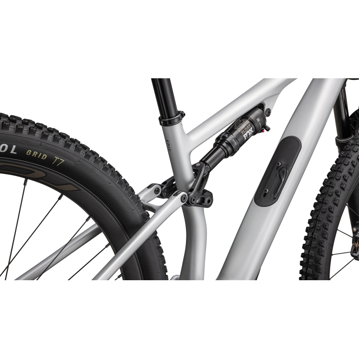 Bicicleta Specialized Epic 8 Expert Evo  Satin Silver Dust / Gunmetal