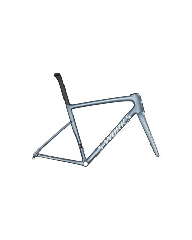 Cuadro Specialized S-Works Tarmac SL8 Gloss Glacial Metallic / Red To Gold Pearl / White 2025