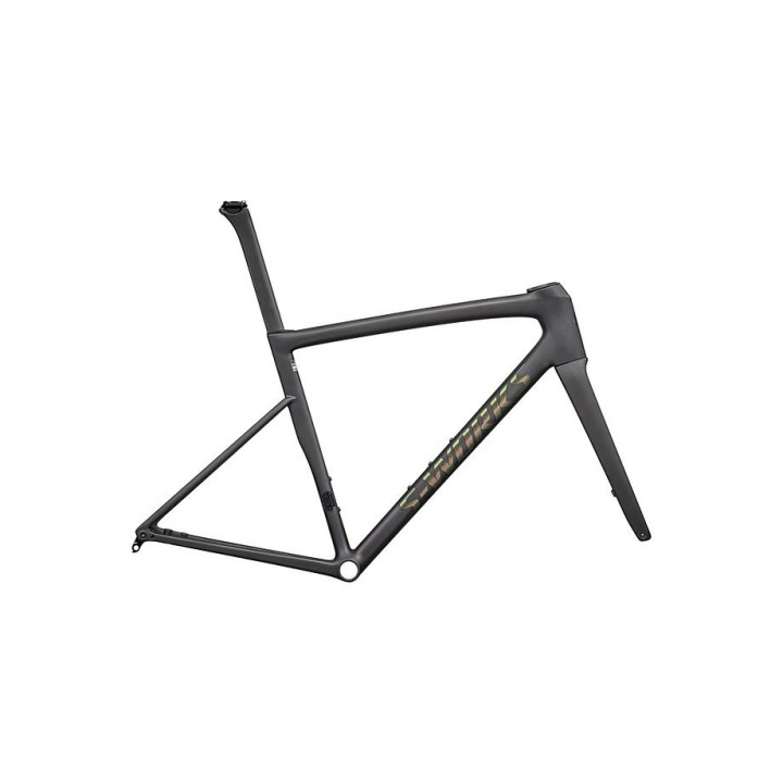 Cadre Specialized  S-Works Tarmac SL8 Carbone satiné Rtp / Argent à vert nacré 2025