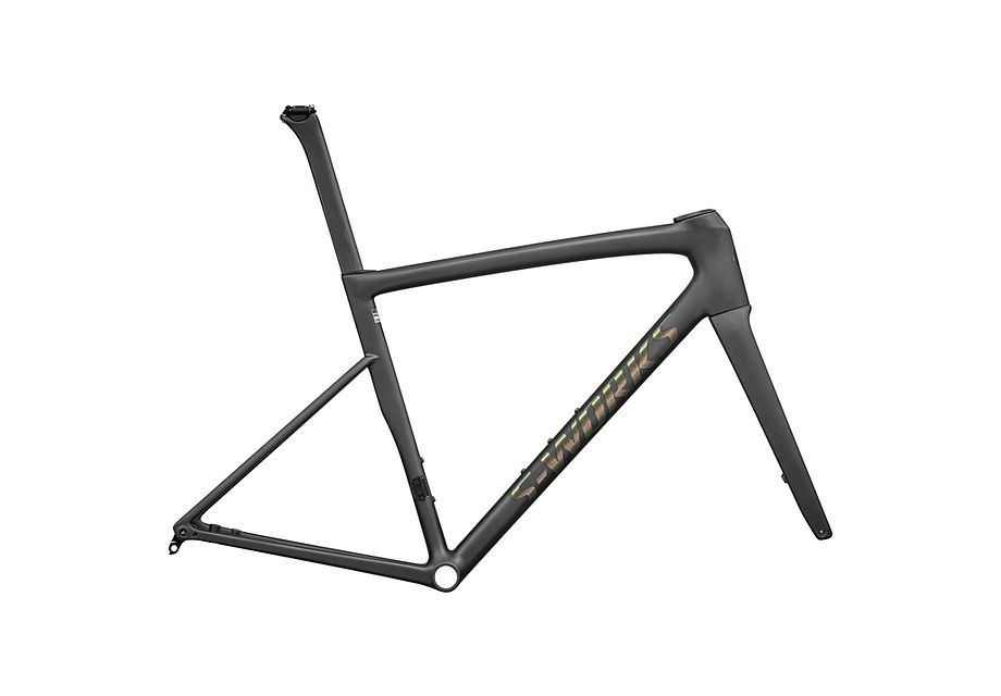 Cadre Specialized  S-Works Tarmac SL8 Carbone satiné Rtp / Argent à vert nacré 2025