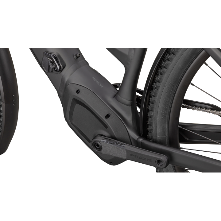 Vélo Specialized Turbo Tero 4.0 Step-Through EQ Satin Black / Black Reflective 2025