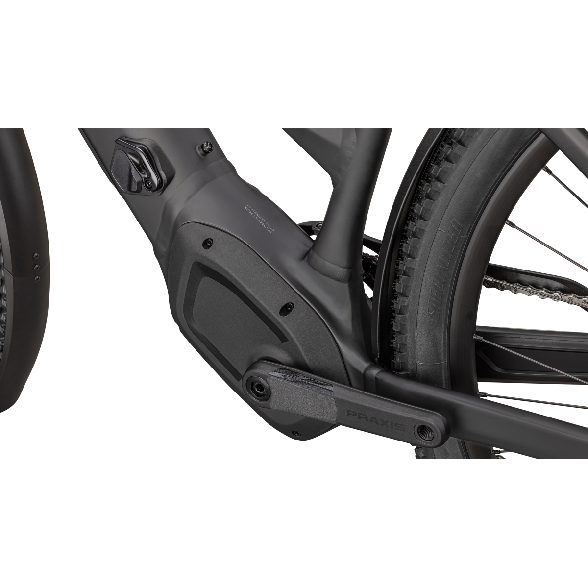 Vélo Specialized Turbo Tero 4.0 Step-Through EQ Satin Black / Black Reflective 2025