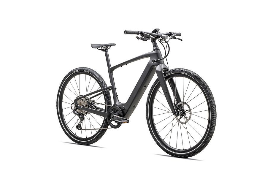 Vélo Specialized Turbo Vado SL 2 6.0 Carbone Satiné Noir Micro Speckle / Obsidian Frost 2025
