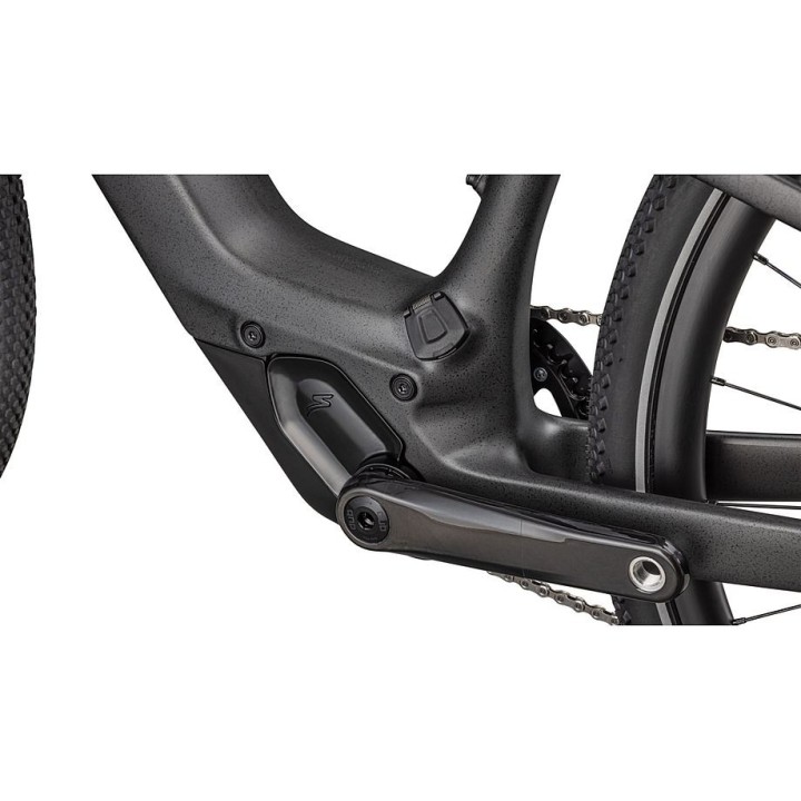 Vélo Specialized Turbo Vado SL 2 6.0 Carbone Satiné Noir Micro Speckle / Obsidian Frost 2025