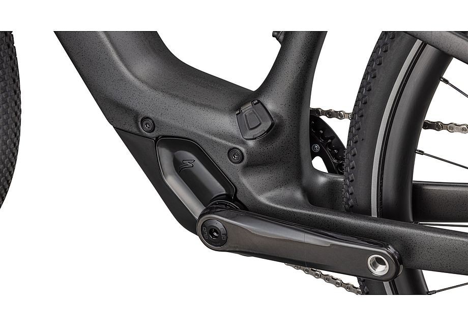Vélo Specialized Turbo Vado SL 2 6.0 Carbone Satiné Noir Micro Speckle / Obsidian Frost 2025