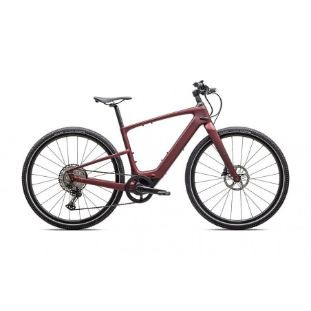 Vélo Specialized Turbo Vado SL 2 6.0 Carbone Satin Red Sky / Red Onyx Frost 2025