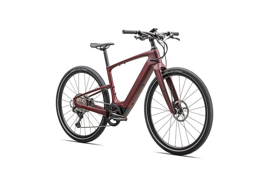 Bicicleta Specialized Turbo Vado SL 2 6.0 Carbon Satin Red Sky / Red Onyx Frost 2025
