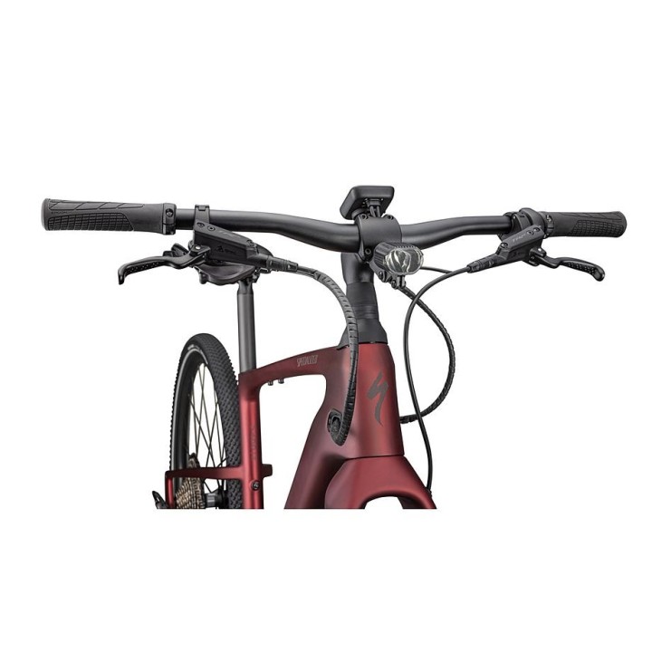 Vélo Specialized Turbo Vado SL 2 6.0 Carbone Satin Red Sky / Red Onyx Frost 2025
