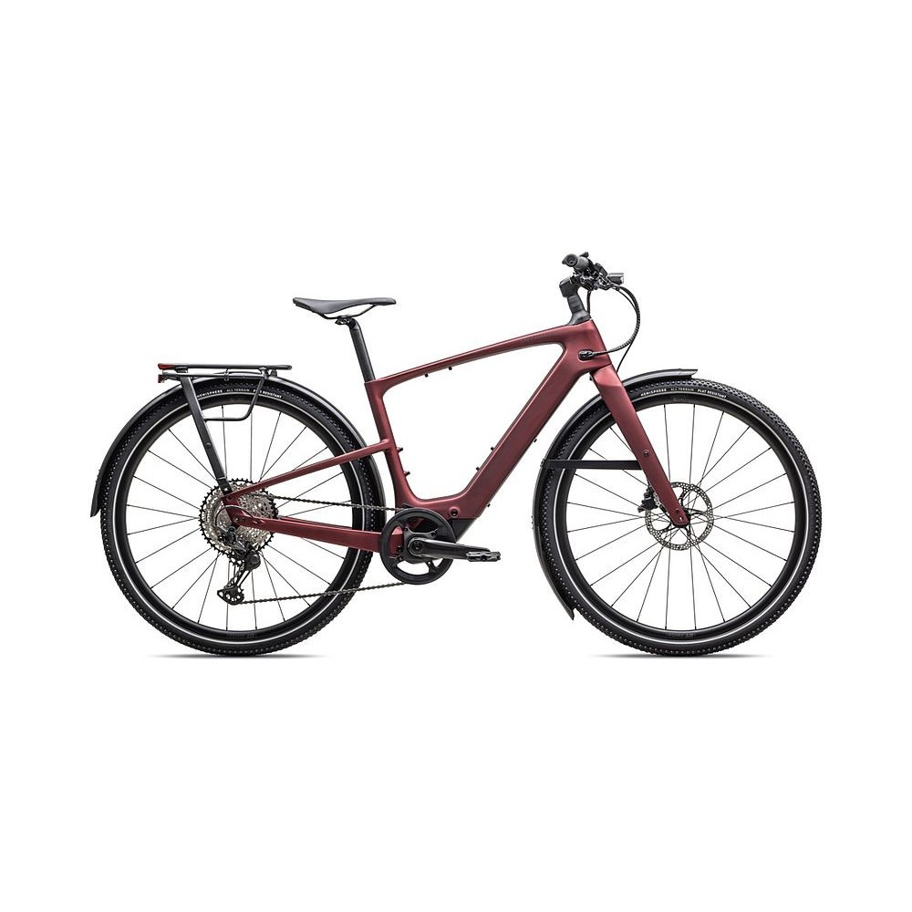Bicicleta Specialized Turbo Vado SL 2 6.0 EQ Carbon Satin Red Sky / Red Onyx Frost 2025