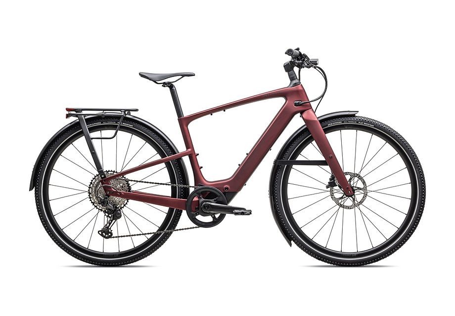 Bicicleta Specialized Turbo Vado SL 2 6.0 EQ Carbon Satin Red Sky / Red Onyx Frost 2025