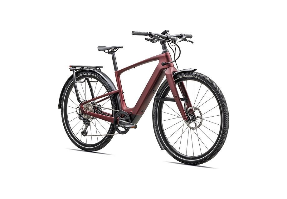 Bicicleta Specialized Turbo Vado SL 2 6.0 EQ Carbon Satin Red Sky / Red Onyx Frost 2025
