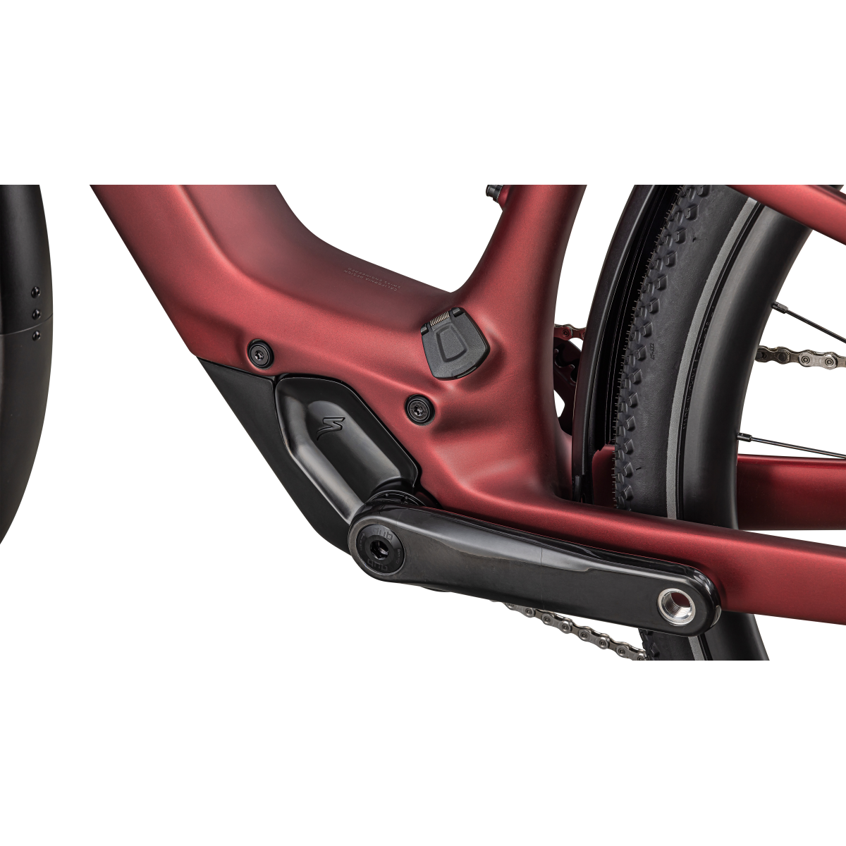 Vélo Specialized Turbo Vado SL 2 6.0 EQ Carbone Satin Red Sky / Red Onyx Frost 2025