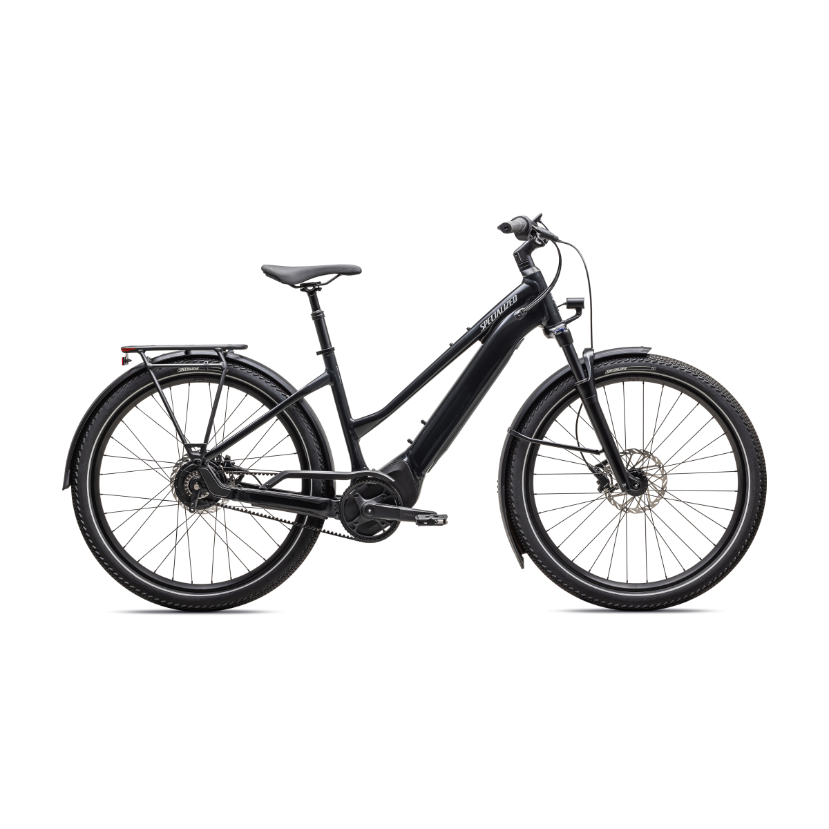 Vélo Specialized VADO 4.0 IGH ST NB Gloss Castblack / Satin Silver Reflective 2025