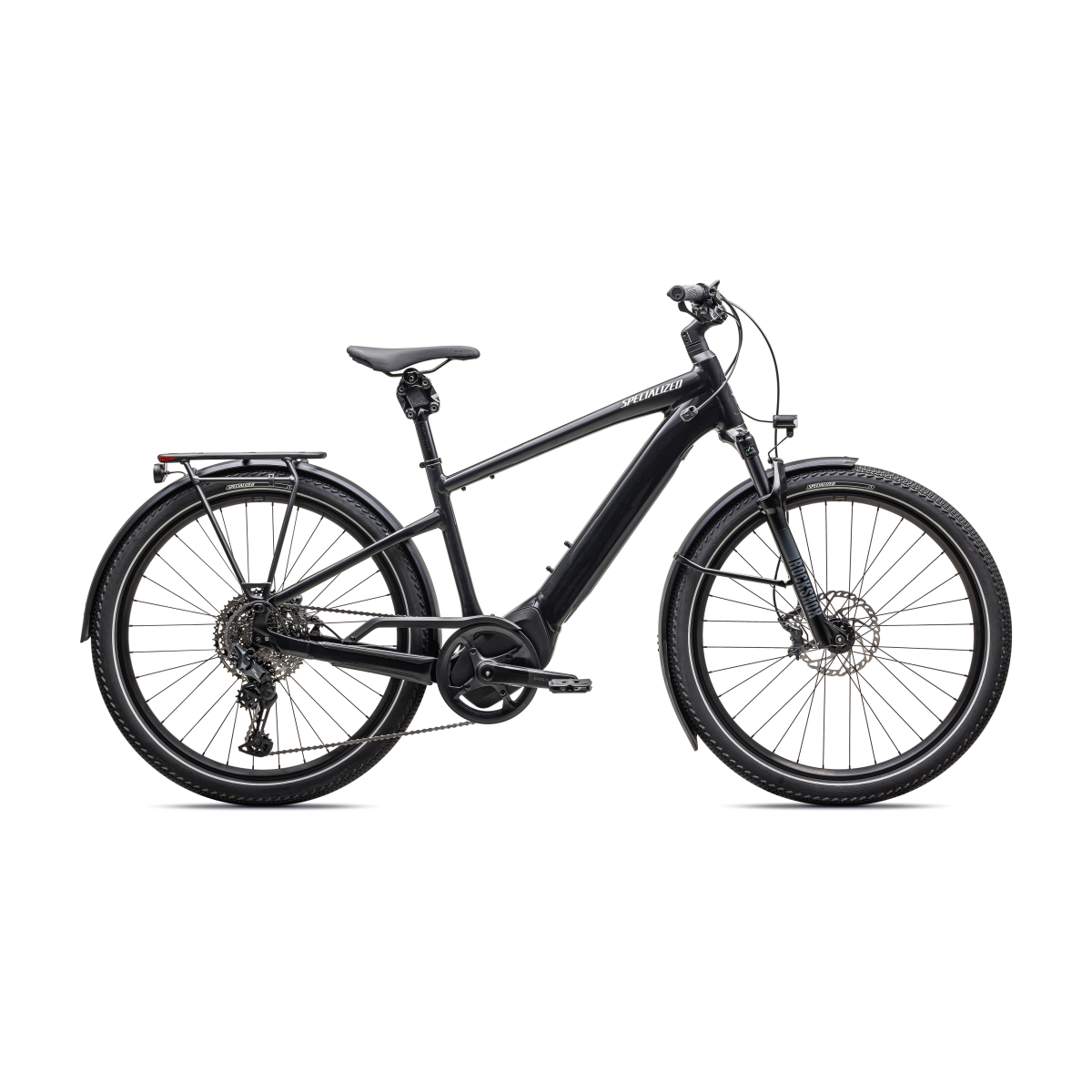 Vélo Specialized VADO 5.0 NB Gloss Castblack / Satin Silver Reflective 2025