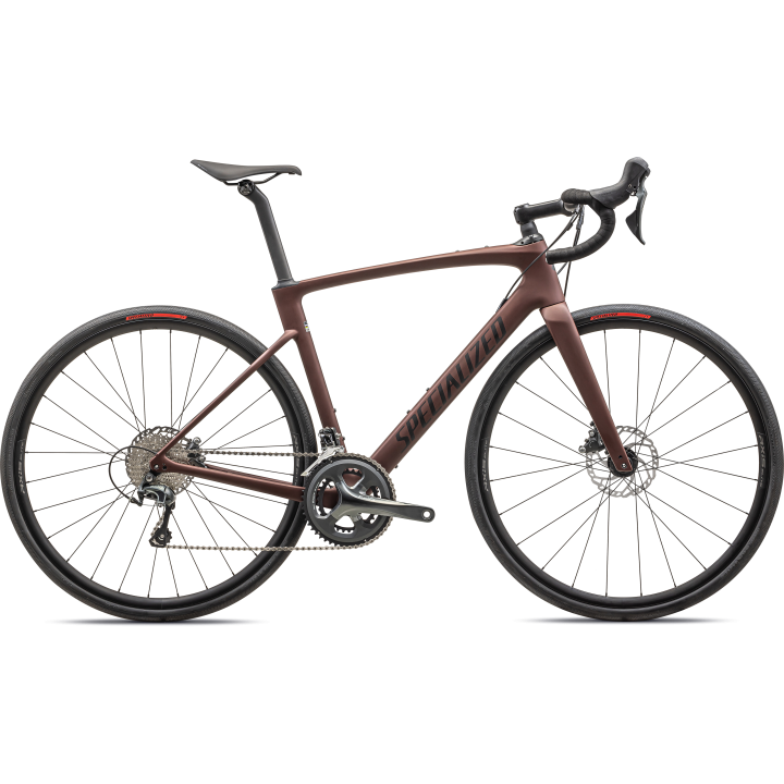 Vélo Specialized ROUBAIX SATIN RUSTED RED/OBSIDIAN  2024