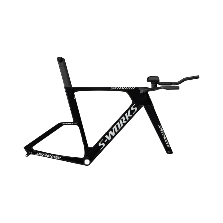 Cuadro Specialized Shiv Tt Sw Module Gloss Tarmac Noir / Blanc Métallisé Argent 2025