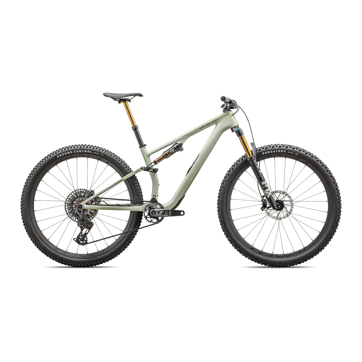 Vélo Specialized EPIC 8 PRO EVO Satin Forest Green/Spruce/Metallic Spruce 2024