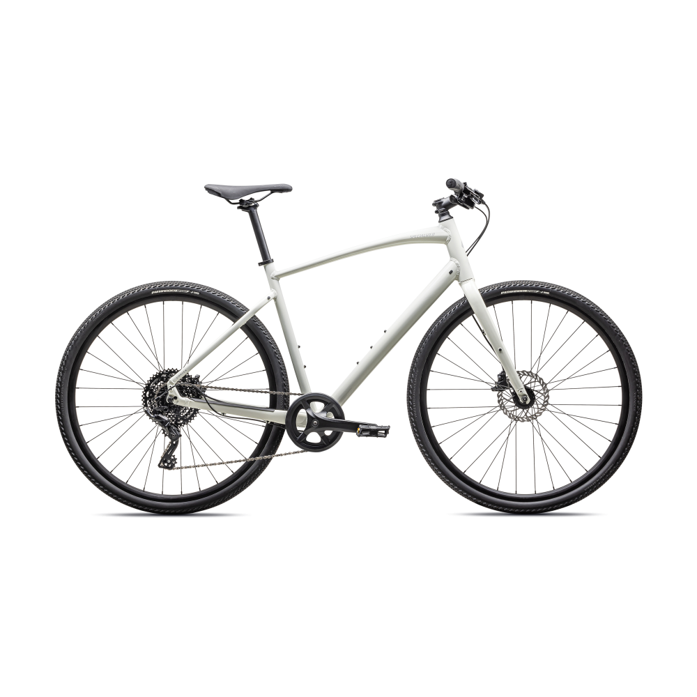Bicicleta Specialized Sirrus X 2.0 Gloss Dune White / Dove Grey Reflective 2025