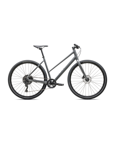 Bicicleta Specialized Sirrus X 3.0 St Gloss Ashen Grey / Black Liquid Metal Reflective 2025