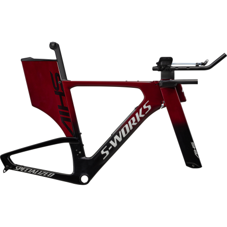 Cuadro Specialized Shiv Sw Frmset Ltd Gloss Maroon Tarmac Black Metallic White Silver 2024
