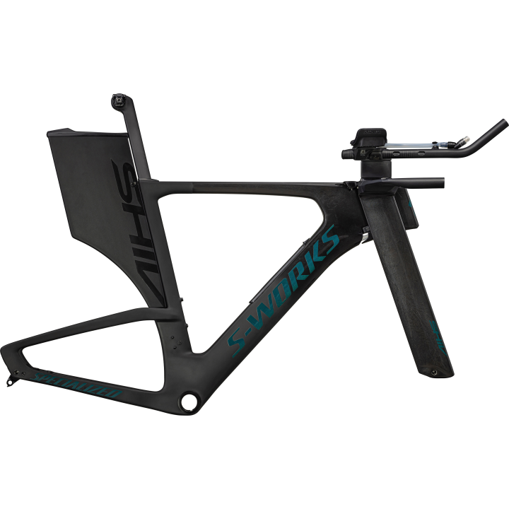 Cuadro Specialized Shiv Sw Frmset Ltd Gloss Black Nearly Black Smoke Granite Teal