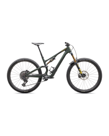 Bicicleta Specialized Stumpjumper 15 PRO Satin Green Tint / Gunmetal / Satin Metallic Sulphur 2025