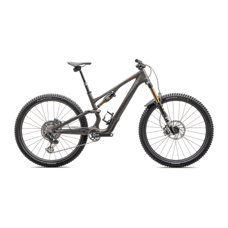 Vélo Specialized Stumpjumper 15 S-Works Satin Gunmetal / Clay / White Mtn / Dove Grey / Gloss Bronze 2025