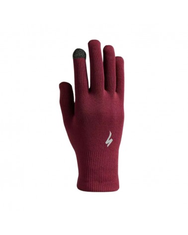 Guantes Specialized Thermal Knit Glove Lf Maroon