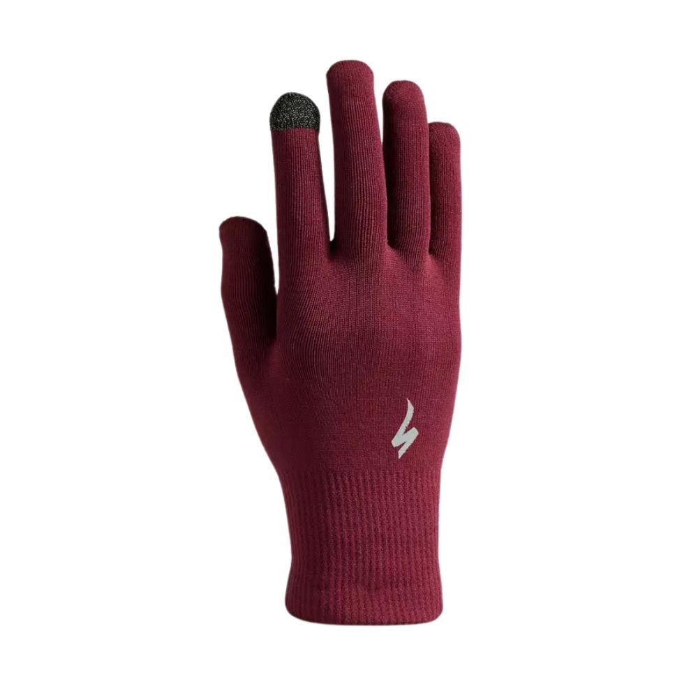 Guantes Specialized Thermal Knit Glove Lf Maroon