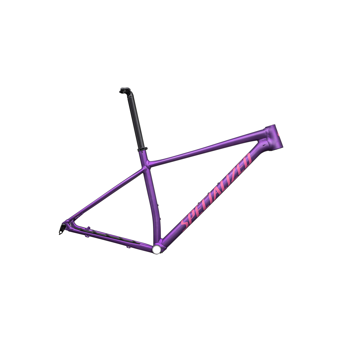 Cuadro Specialized Ciseau Ht Frm Brillant Teinte Violet Linéaire Brossé / Rose Rebelle 2025