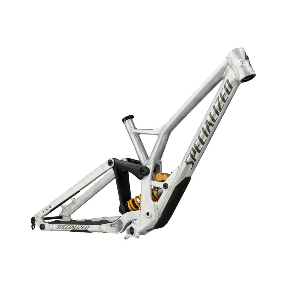 Cuadro Specialized Demo Race Gloss Flake Silver / Gunmetal / Brushed 2025